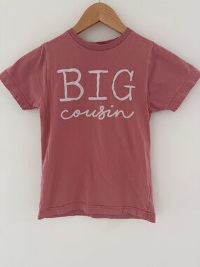 EUC. Custom Youth Small “Big Cousin” T Shirt